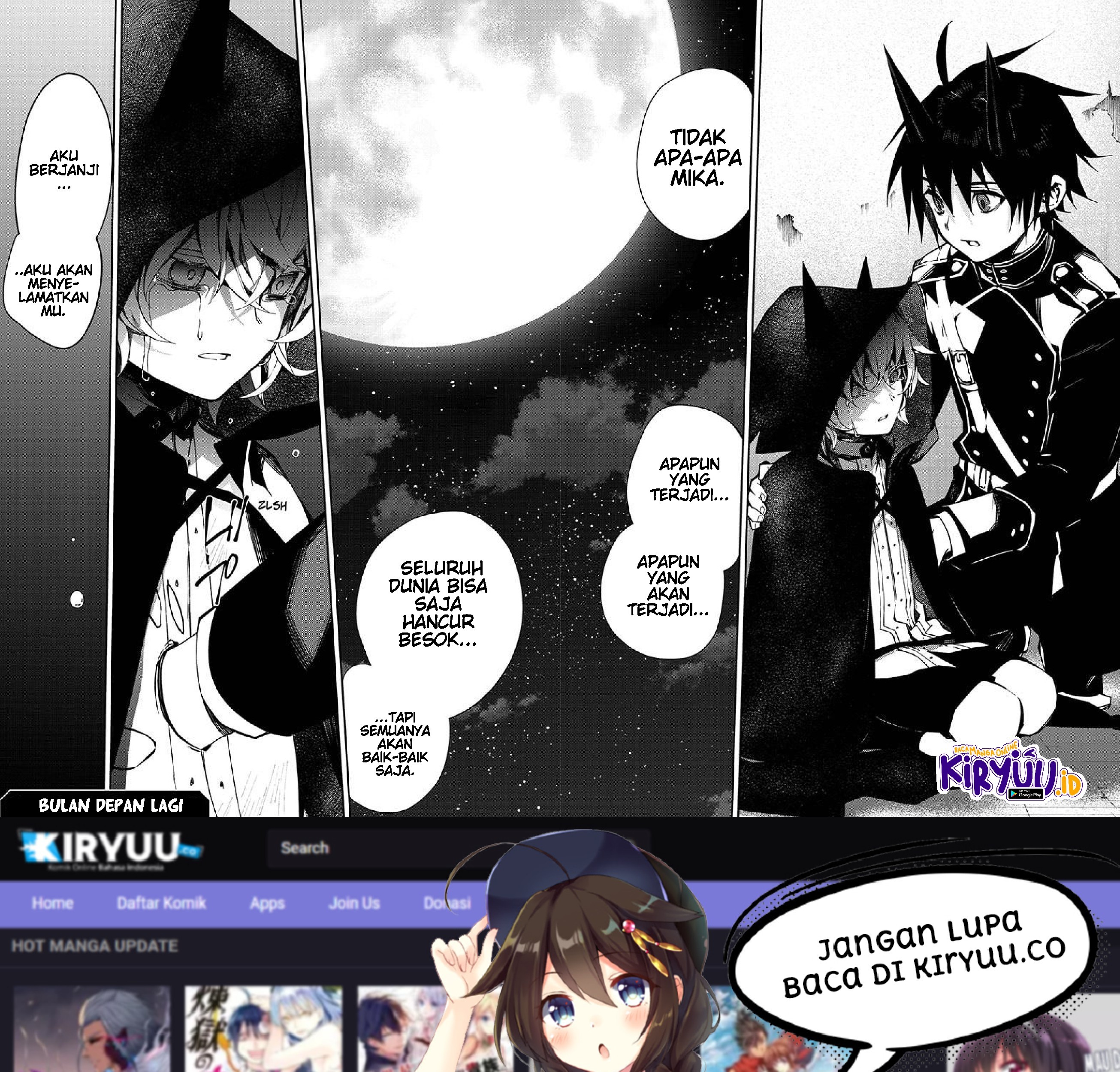 Owari no Seraph Chapter 102 Gambar 41