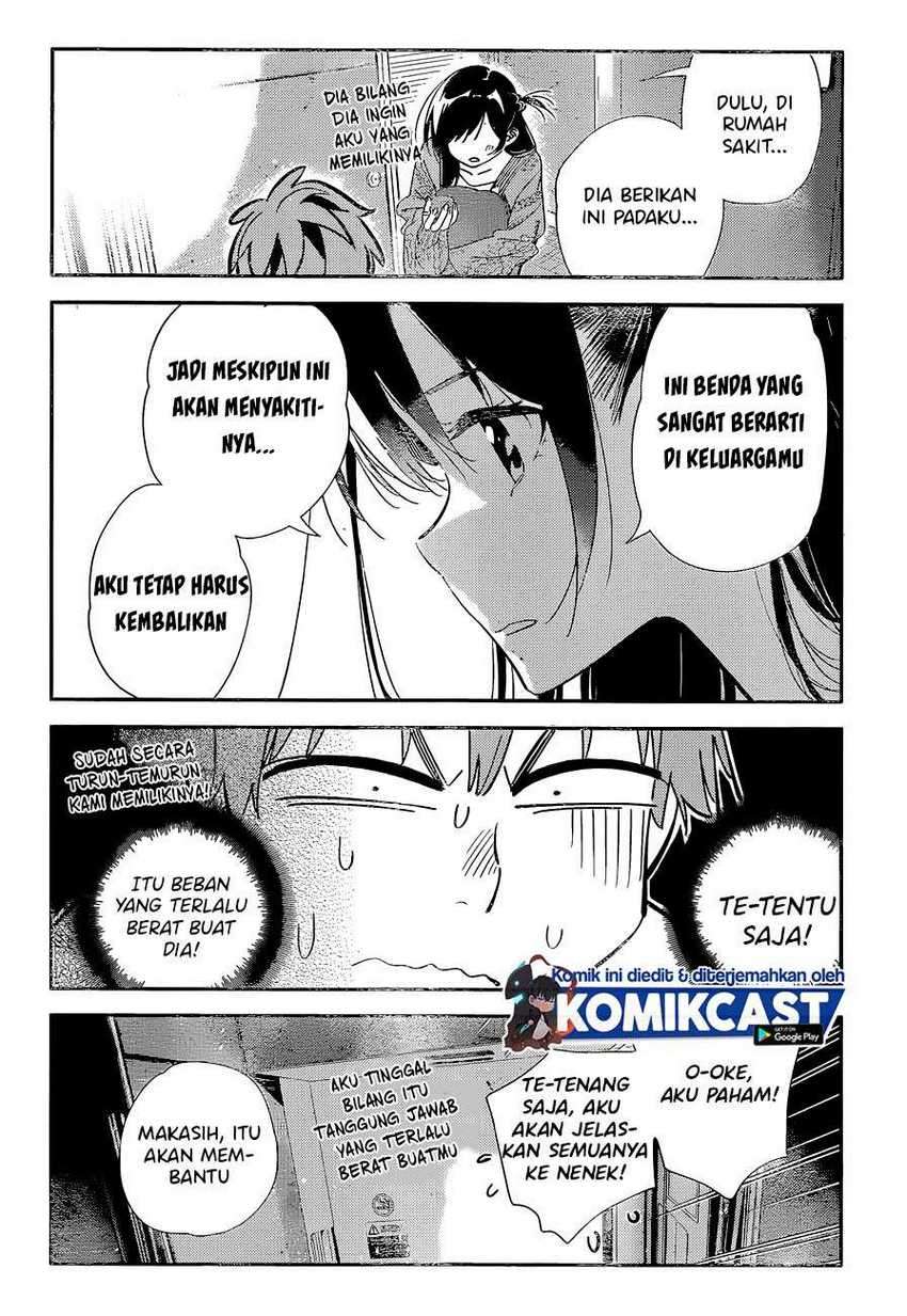 Kanojo Okarishimasu Chapter 189 Gambar 18