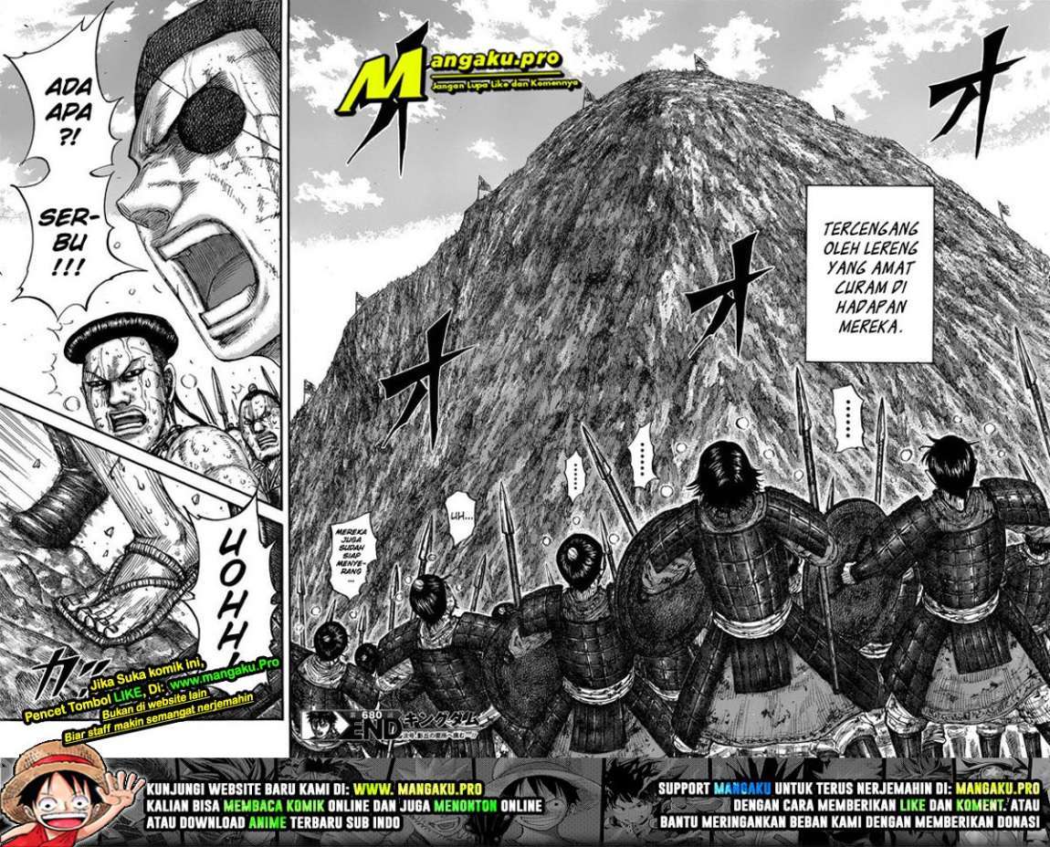 Kingdom Chapter 680 Gambar 12