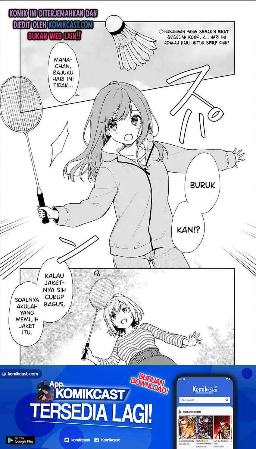 Manga Chikan Saresou ni Natteiru S-kyuu Bishoujo wo Tasuketara Tonari no Seki no Osanajimi datta Chapter 26.1 gambar nomor 2