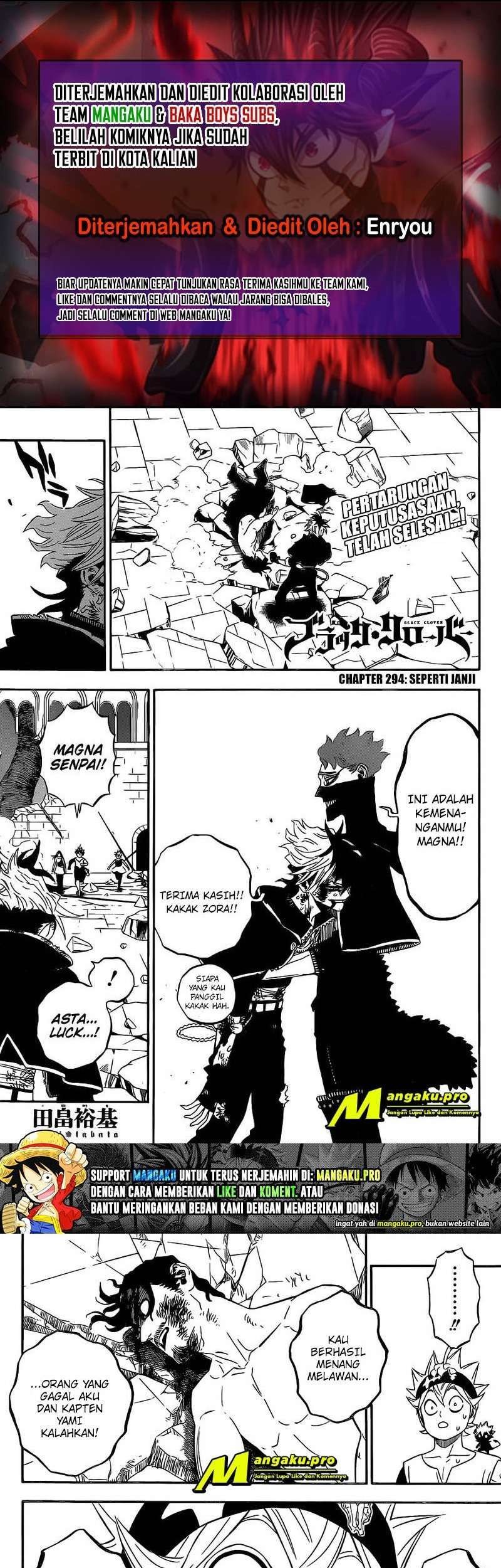 Baca Komik Black Clover Chapter 294 Gambar 1