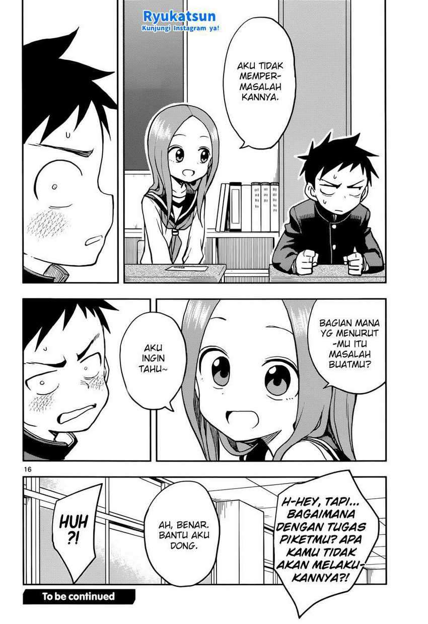 Karakai Jouzu no Takagi-san Chapter 117 Gambar 18