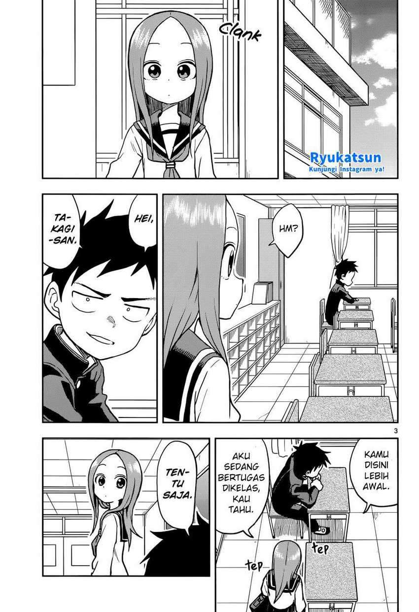 Karakai Jouzu no Takagi-san Chapter 117 Gambar 5