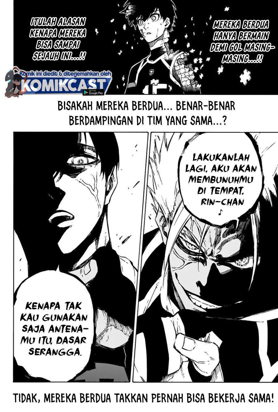 Manga Blue Lock Chapter 101 gambar nomor 2