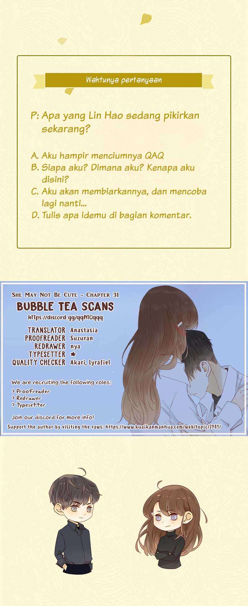 She May Not Be Cute Chapter 31 Gambar 34