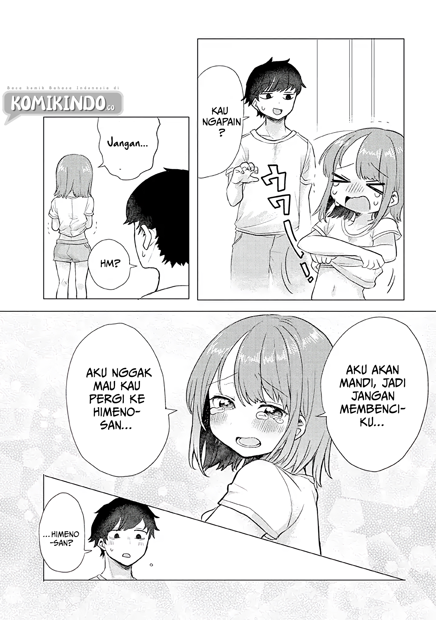Girlfriend Who Absolutely Doesn’t Want to Take a Bath VS Boyfriend Who Absolutely Wants Her to Take a Bath Chapter 16 Gambar 6