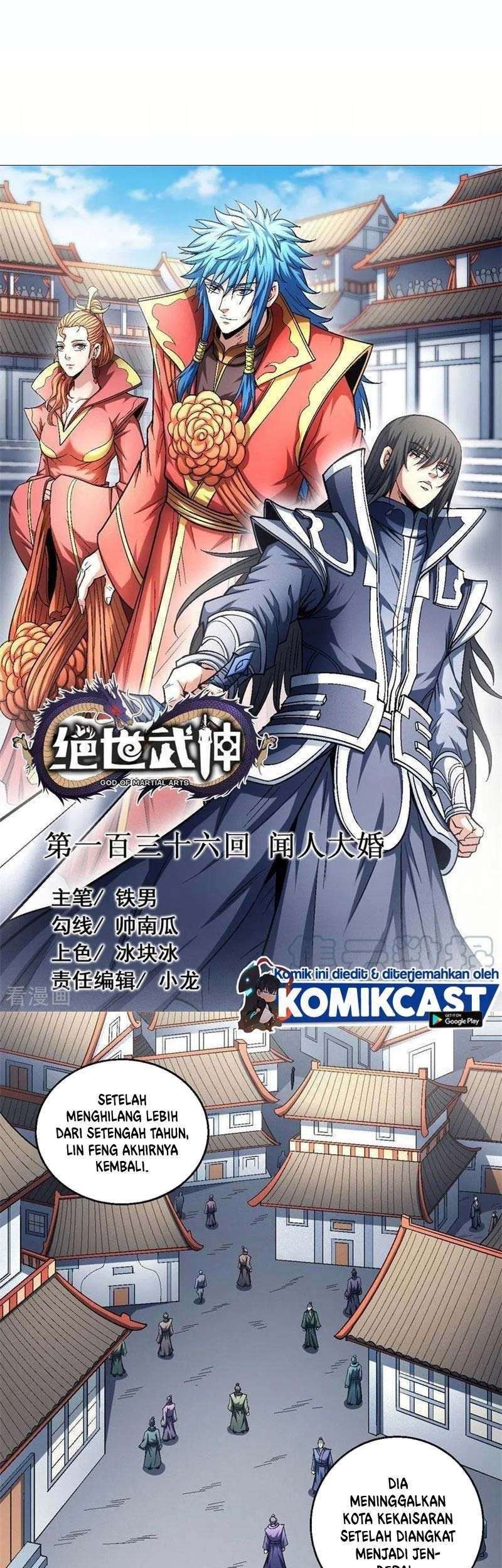 Baca Komik God of Martial Arts Chapter 136.1 Gambar 1