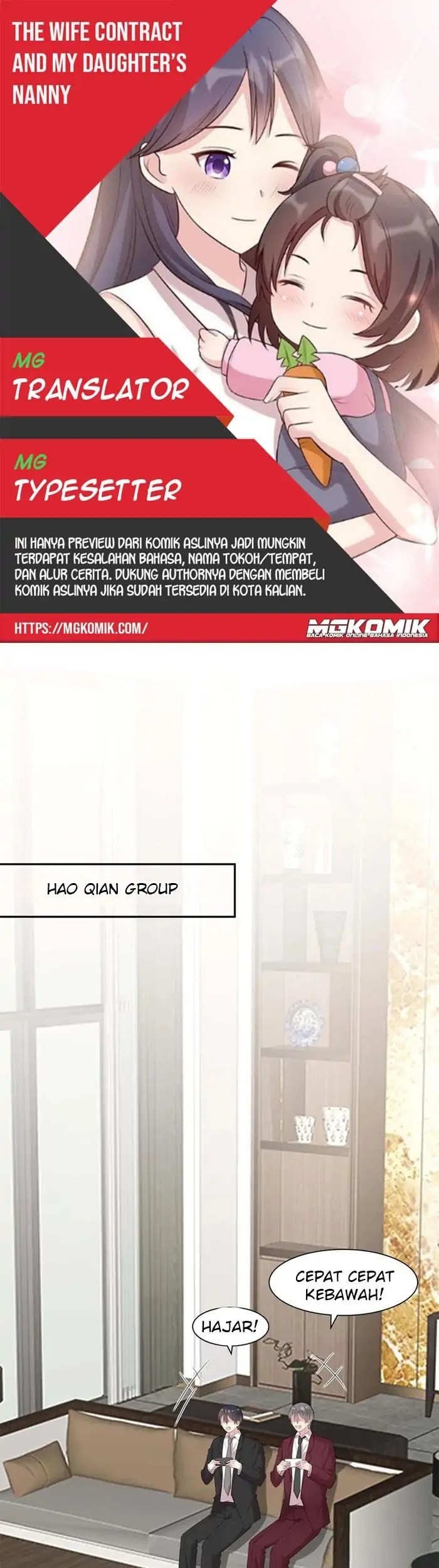 Komik The Wife Contract and My Daughter’s Nanny Chapter 157 gambar nomor 1