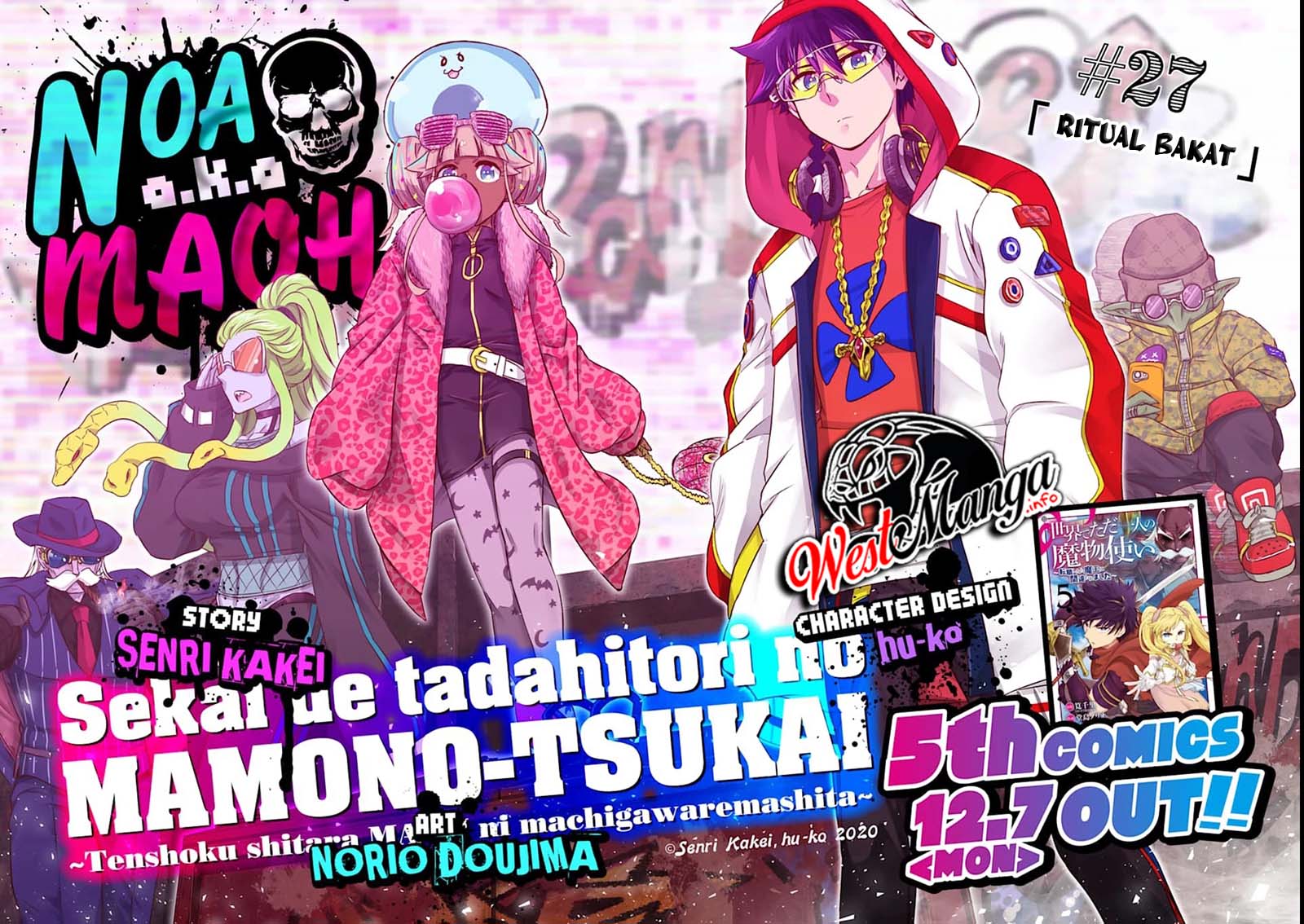 Isekai de tadahitori no mamono tsukai ~ tenshoku shitara maou ni machigawa remashita Chapter 27 Gambar 4