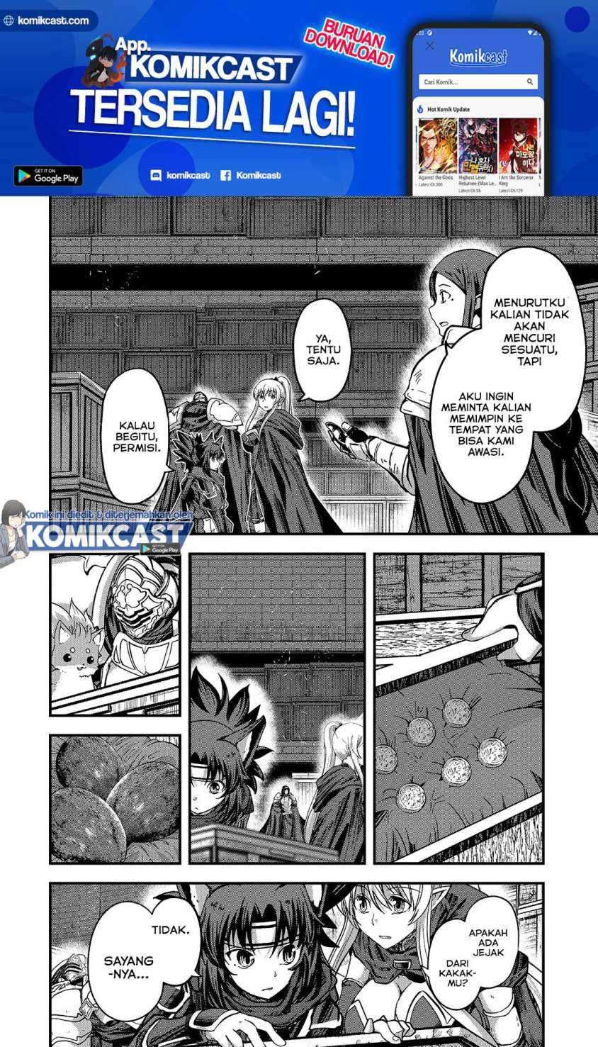 Gaikotsu Kishi-sama, Tadaima Isekai e Odekake-chuu Chapter 42 Gambar 33