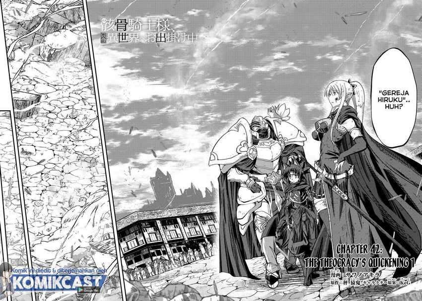 Gaikotsu Kishi-sama, Tadaima Isekai e Odekake-chuu Chapter 42 Gambar 5