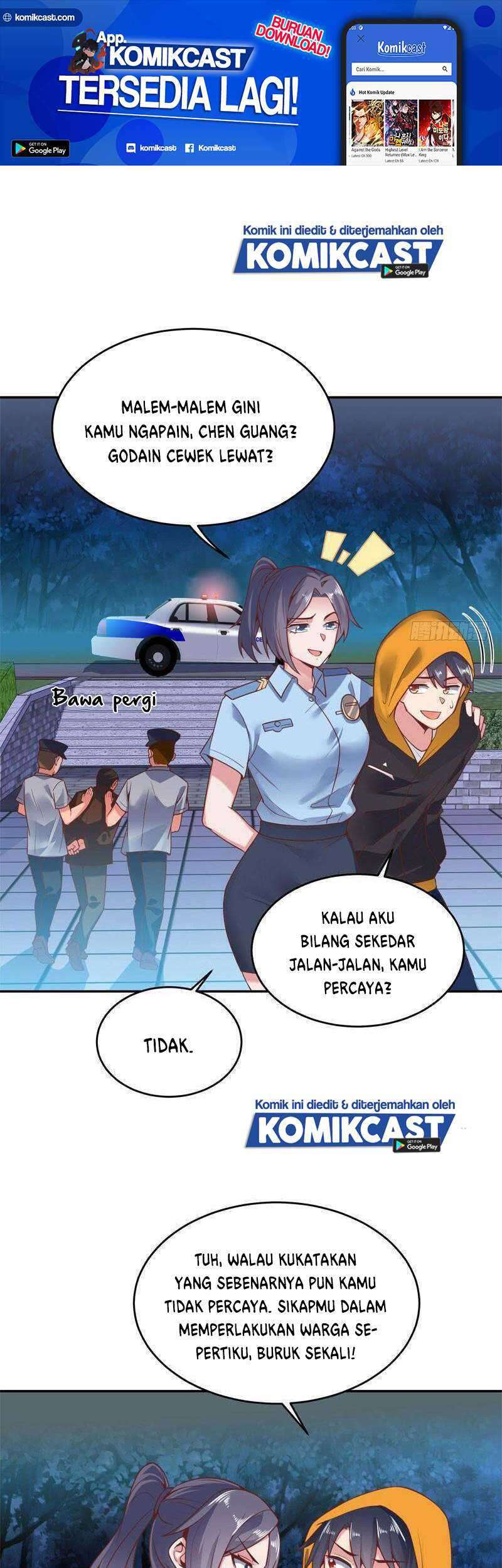 Carrying The Goddess Along Chapter 47 Gambar 16