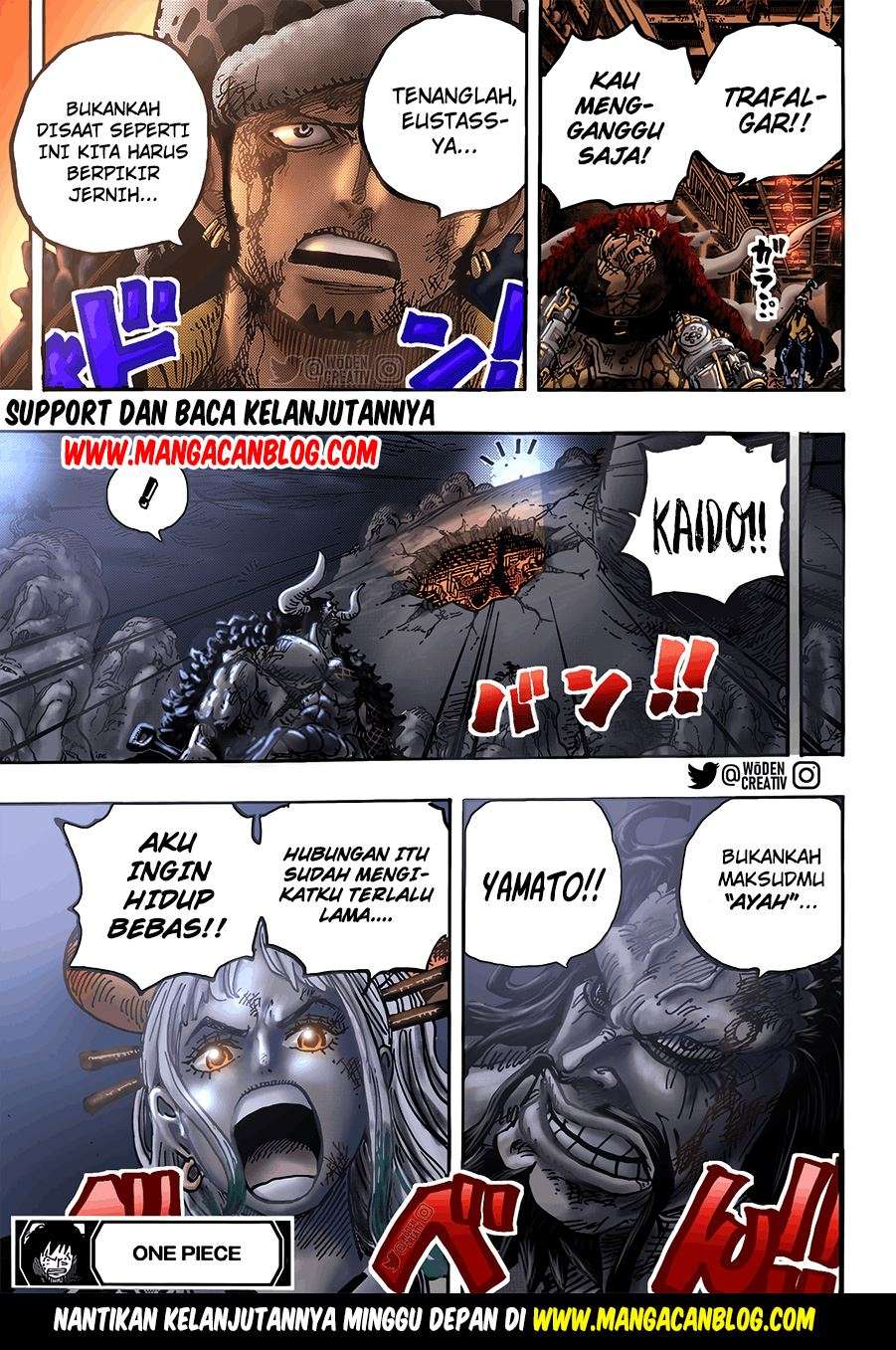 One Piece Chapter 1015 Gambar 15