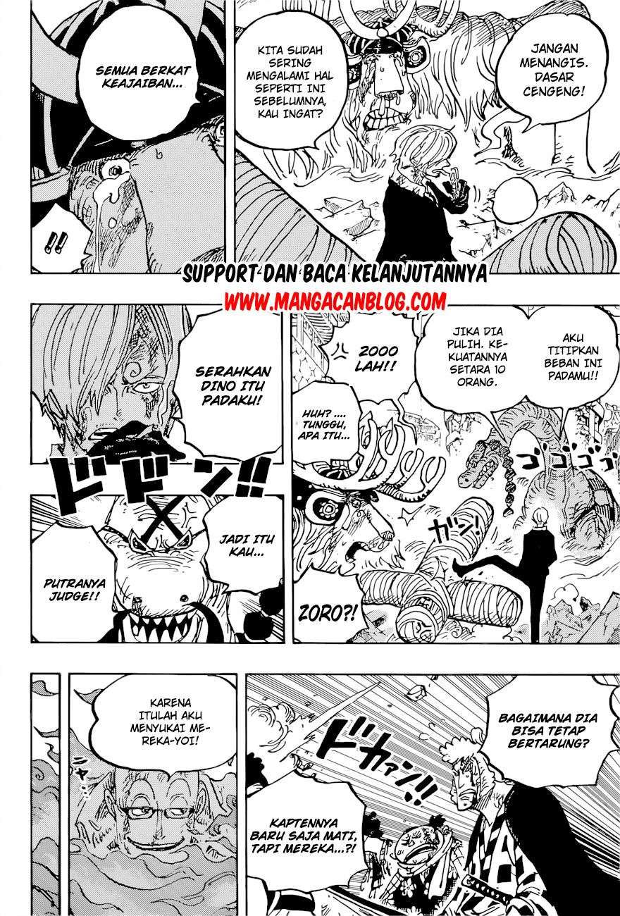 One Piece Chapter 1015 Gambar 7