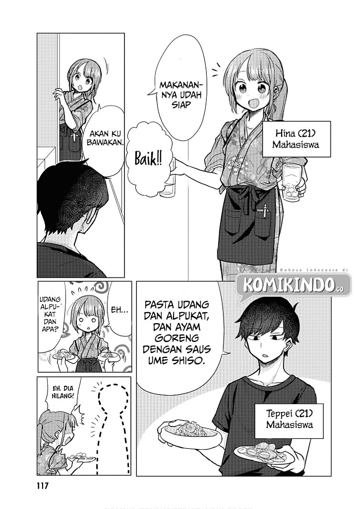 Baca Manga Girlfriend Who Absolutely Doesn’t Want to Take a Bath VS Boyfriend Who Absolutely Wants Her to Take a Bath Chapter 17.5 Gambar 2