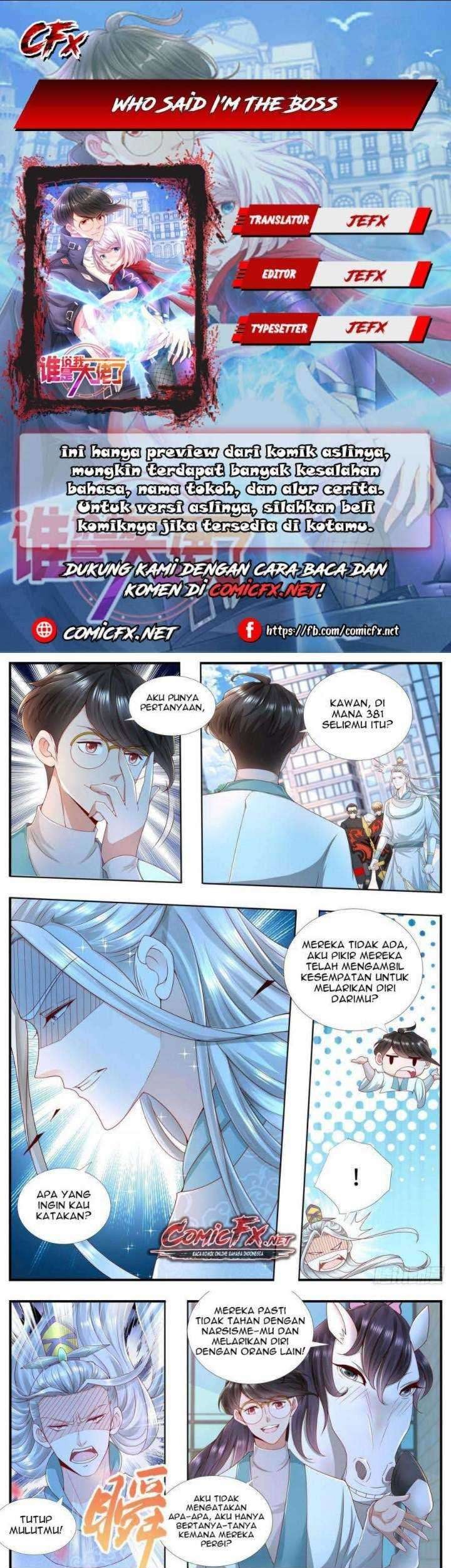 Baca Komik Who Said I’m the Boss Chapter 19 Gambar 1