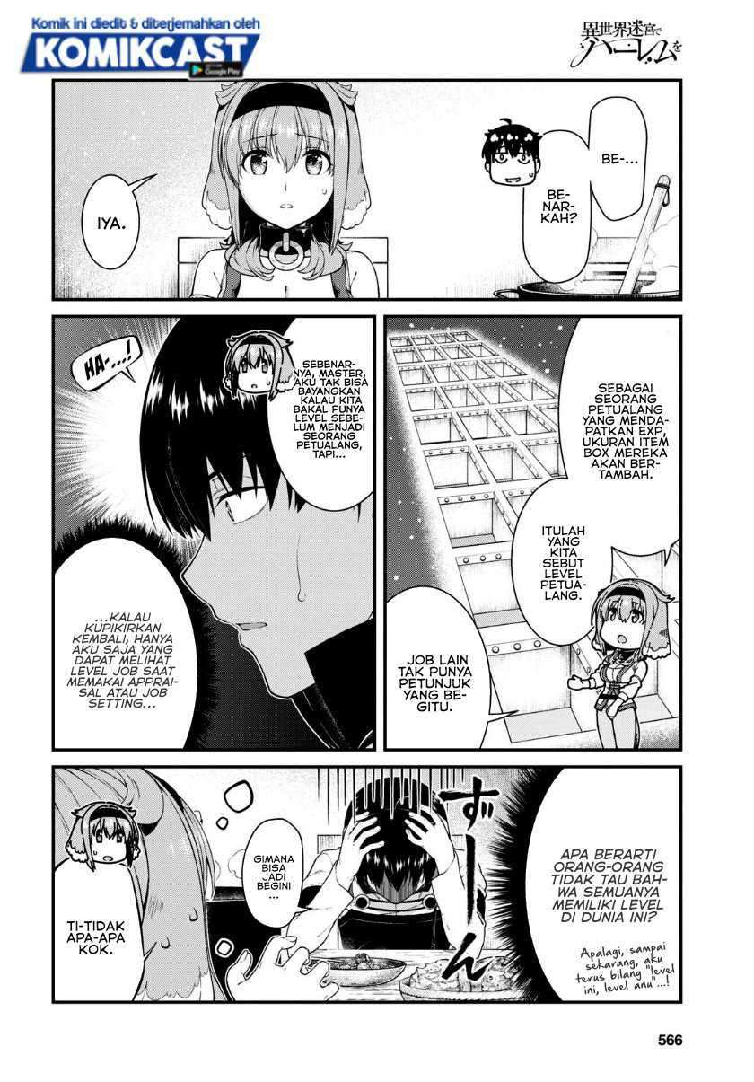 Isekai Meikyuu de Harem wo Chapter 47 Gambar 7