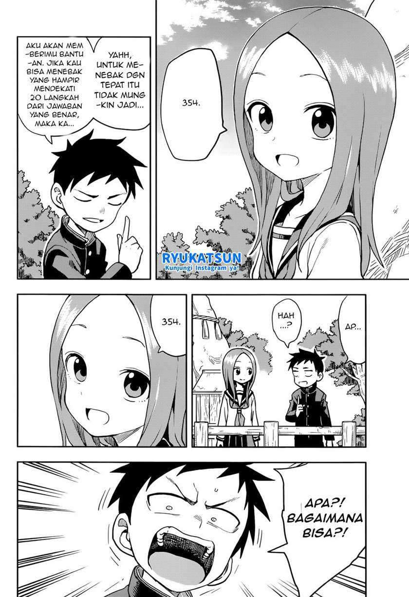 Karakai Jouzu no Takagi-san Chapter 122 Gambar 14
