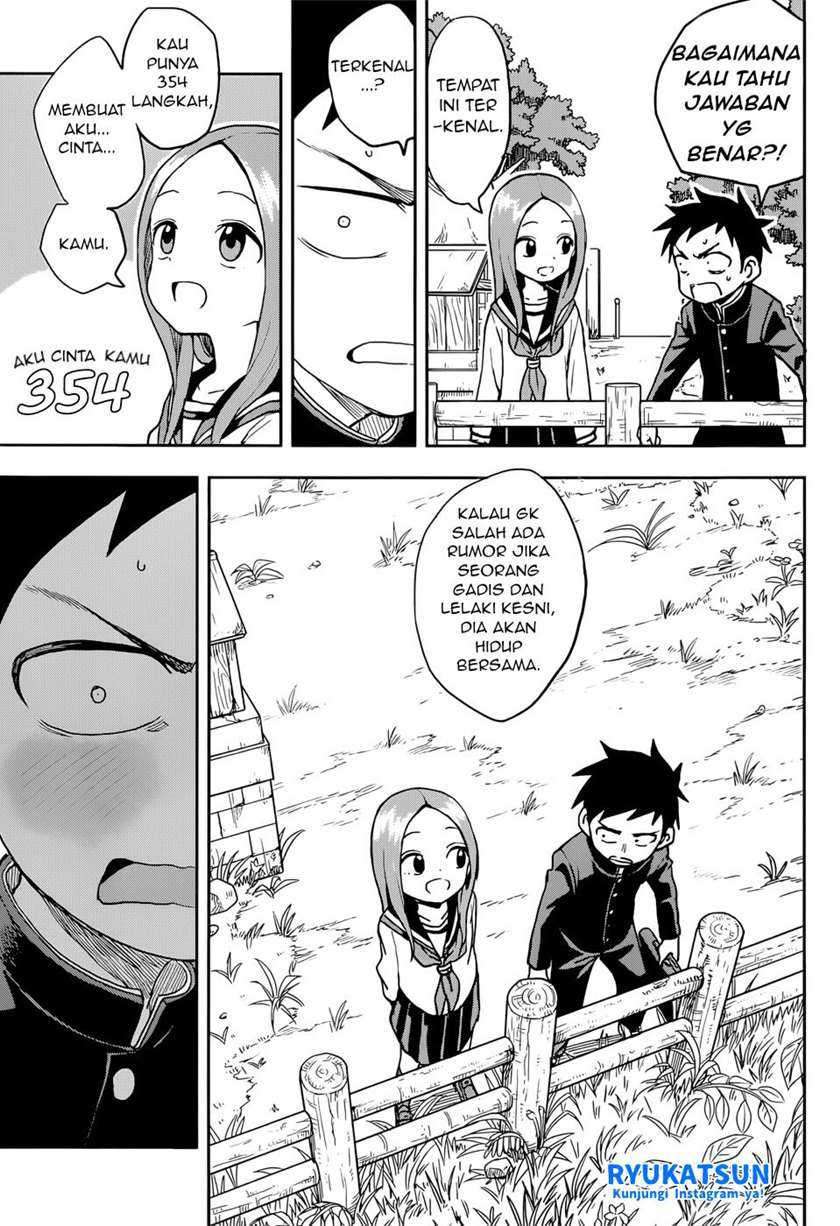 Karakai Jouzu no Takagi-san Chapter 122 Gambar 15