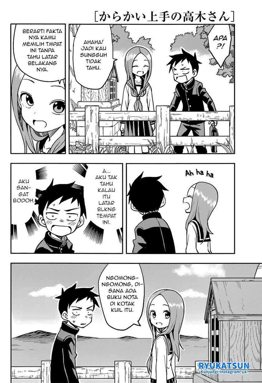Karakai Jouzu no Takagi-san Chapter 122 Gambar 16