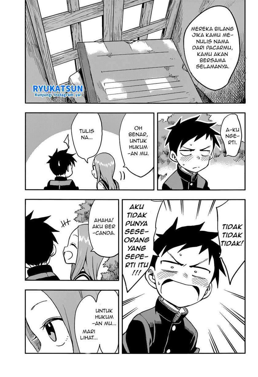 Karakai Jouzu no Takagi-san Chapter 122 Gambar 17