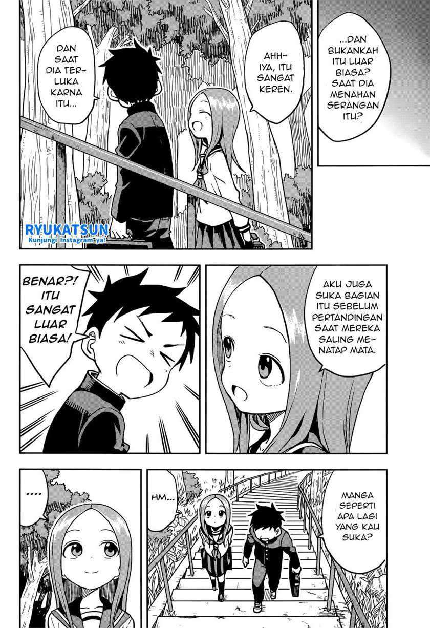 Karakai Jouzu no Takagi-san Chapter 122 Gambar 6
