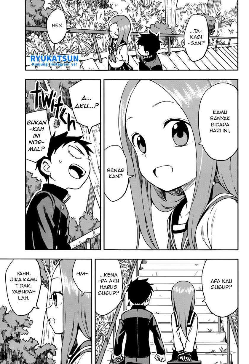Karakai Jouzu no Takagi-san Chapter 122 Gambar 7