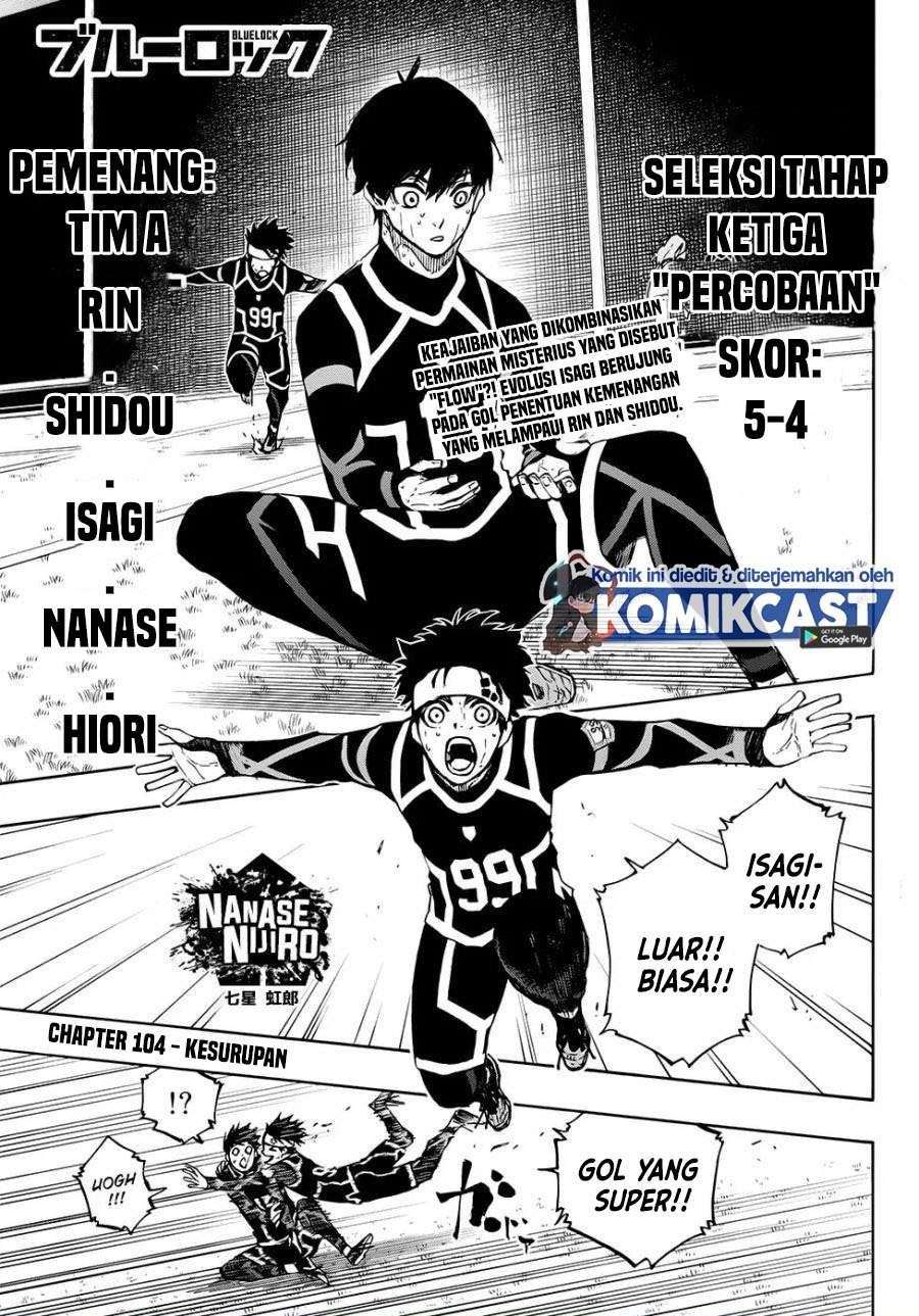 Baca Komik Blue Lock Chapter 104 Gambar 1