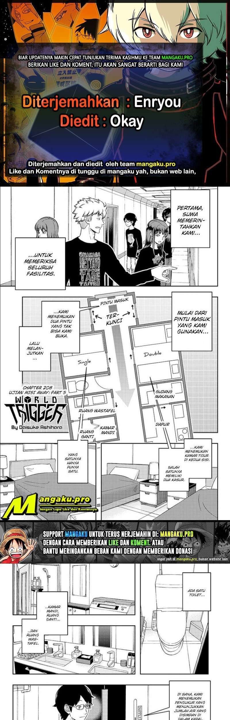 Baca Komik World Trigger Chapter 208 Gambar 1