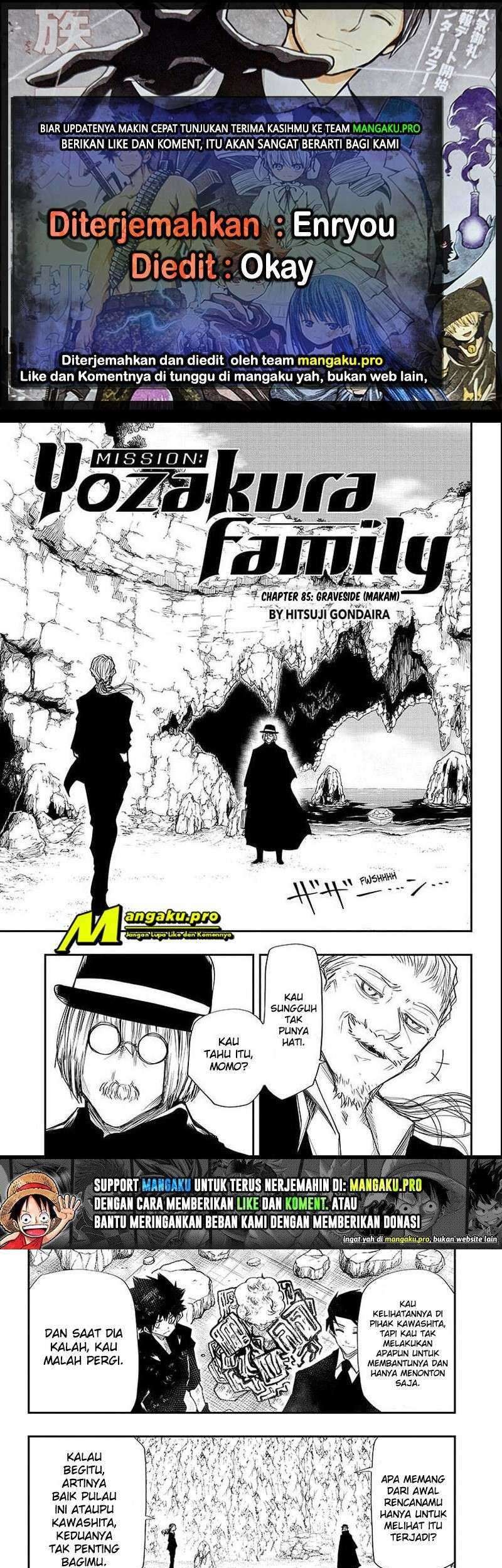 Baca Komik Mission: Yozakura Family Chapter 85 Gambar 1