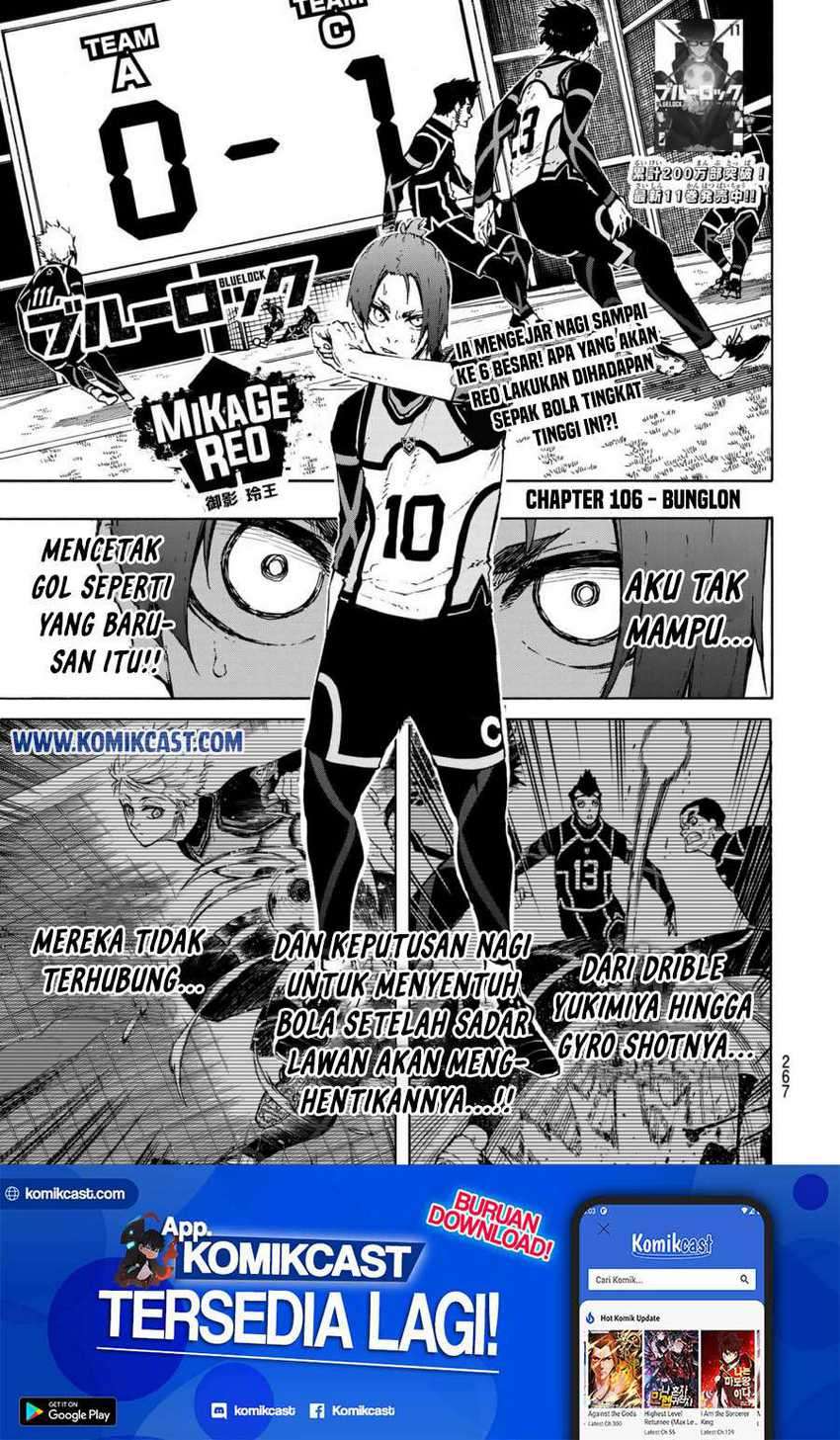 Baca Manga Blue Lock Chapter 106 Gambar 2