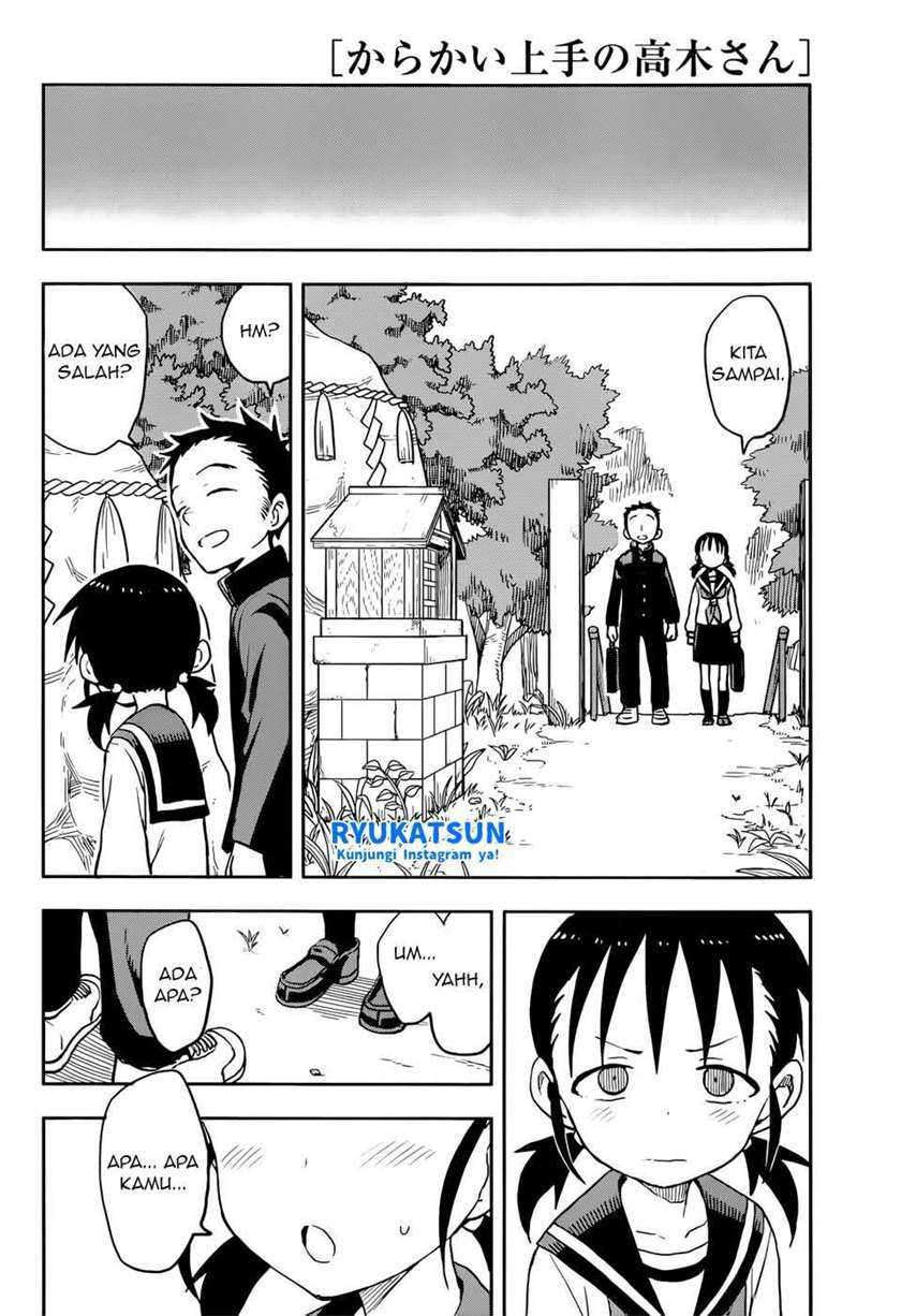 Baca Manga Karakai Jouzu no Takagi-san Chapter 124 Gambar 2