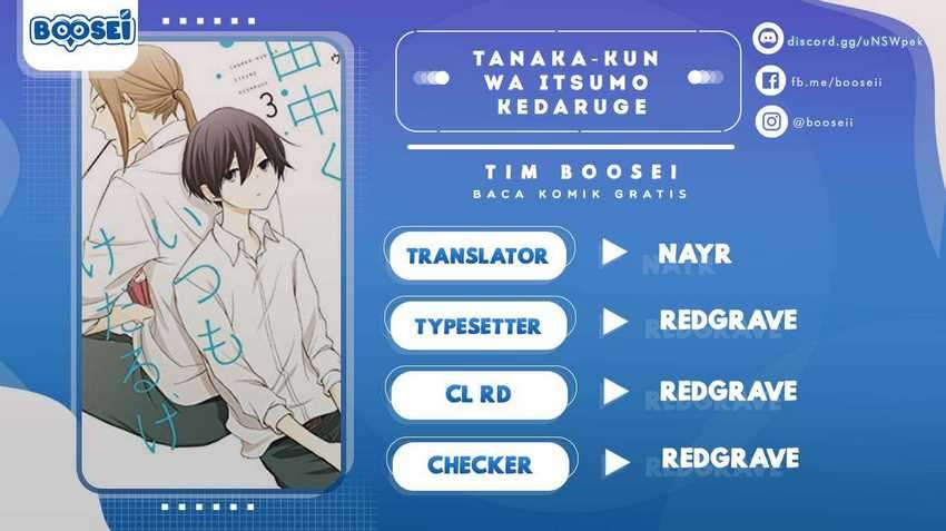 Baca Komik Tanaka-kun wa Itsumo Kedaruge Chapter 50 Gambar 1