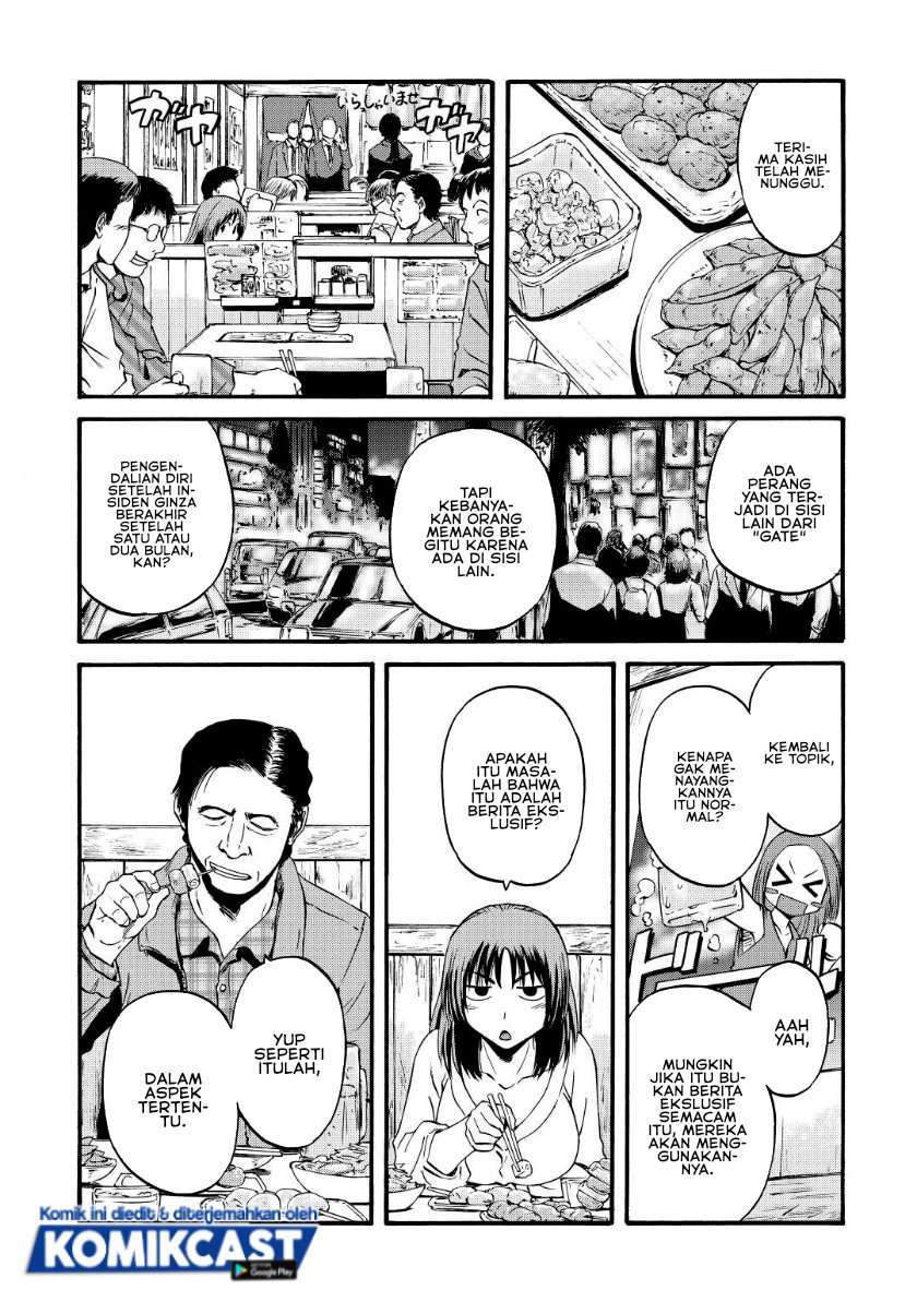 Gate – Jietai Kare no Chi nite Kaku Tatakeri Chapter 103 Gambar 17