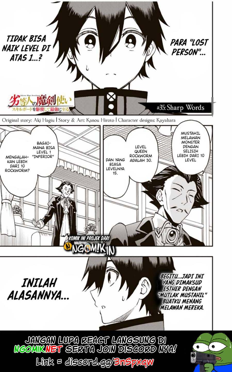 Baca Manga The Reincarnated Inferior Magic Swordsman Chapter 35 Gambar 2