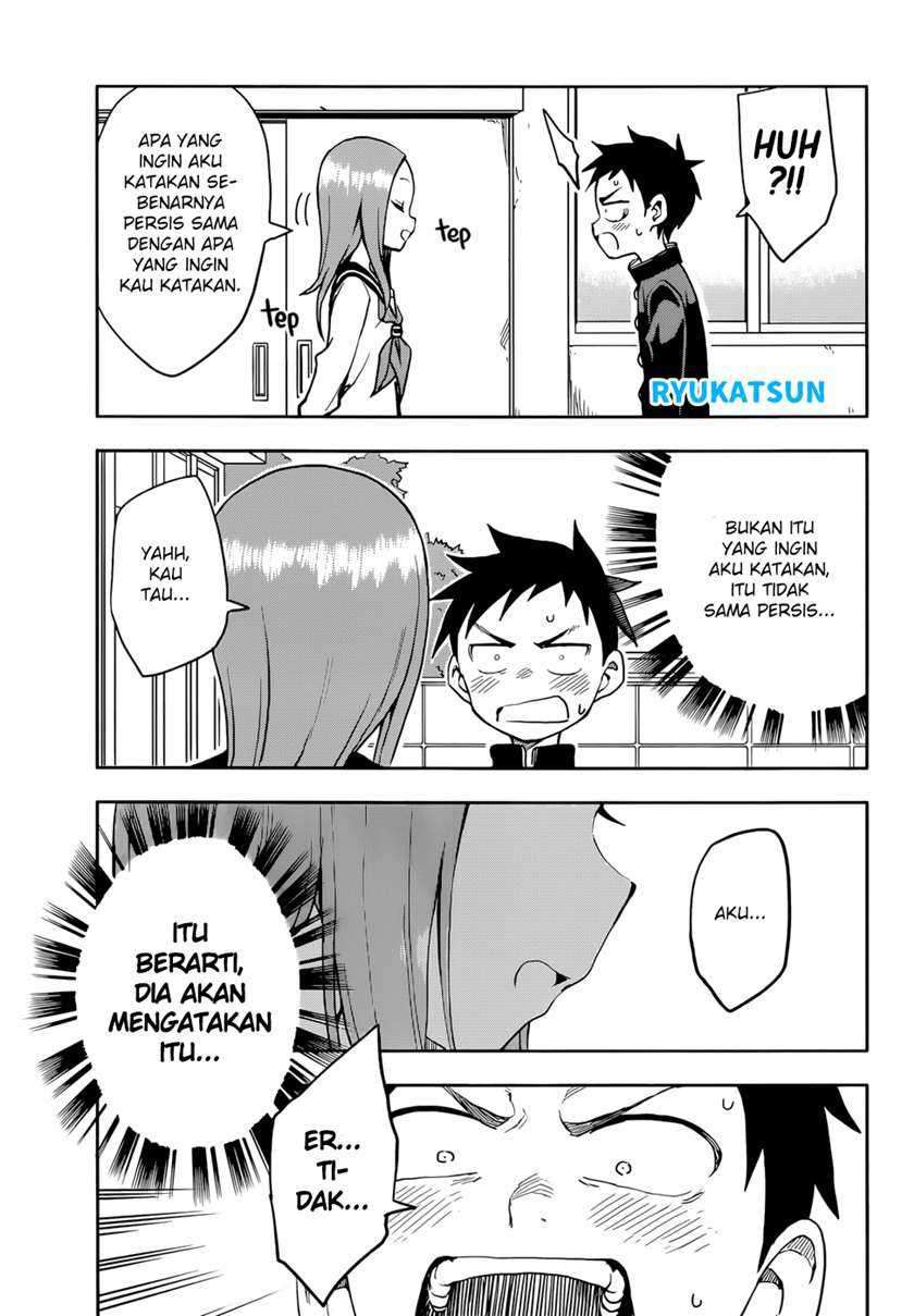 Karakai Jouzu no Takagi-san Chapter 129 Gambar 14