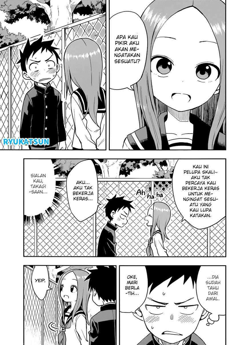 Karakai Jouzu no Takagi-san Chapter 129 Gambar 16