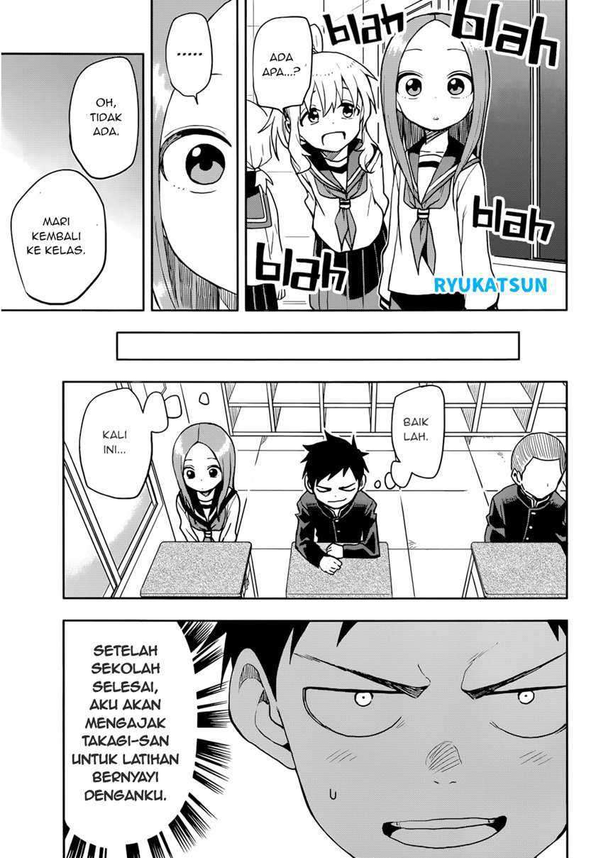 Karakai Jouzu no Takagi-san Chapter 129 Gambar 6
