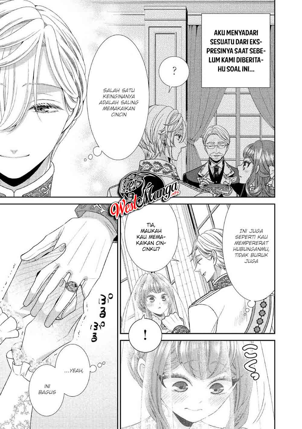 Jishou Akuyaku Reijou na Konyakusha no Kansatsu Kiroku Chapter 31 Gambar 28