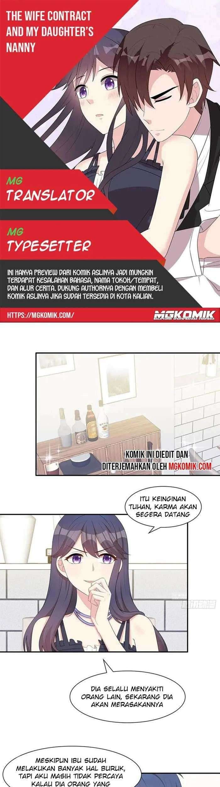 Baca Komik The Wife Contract and My Daughter’s Nanny Chapter 182 Gambar 1