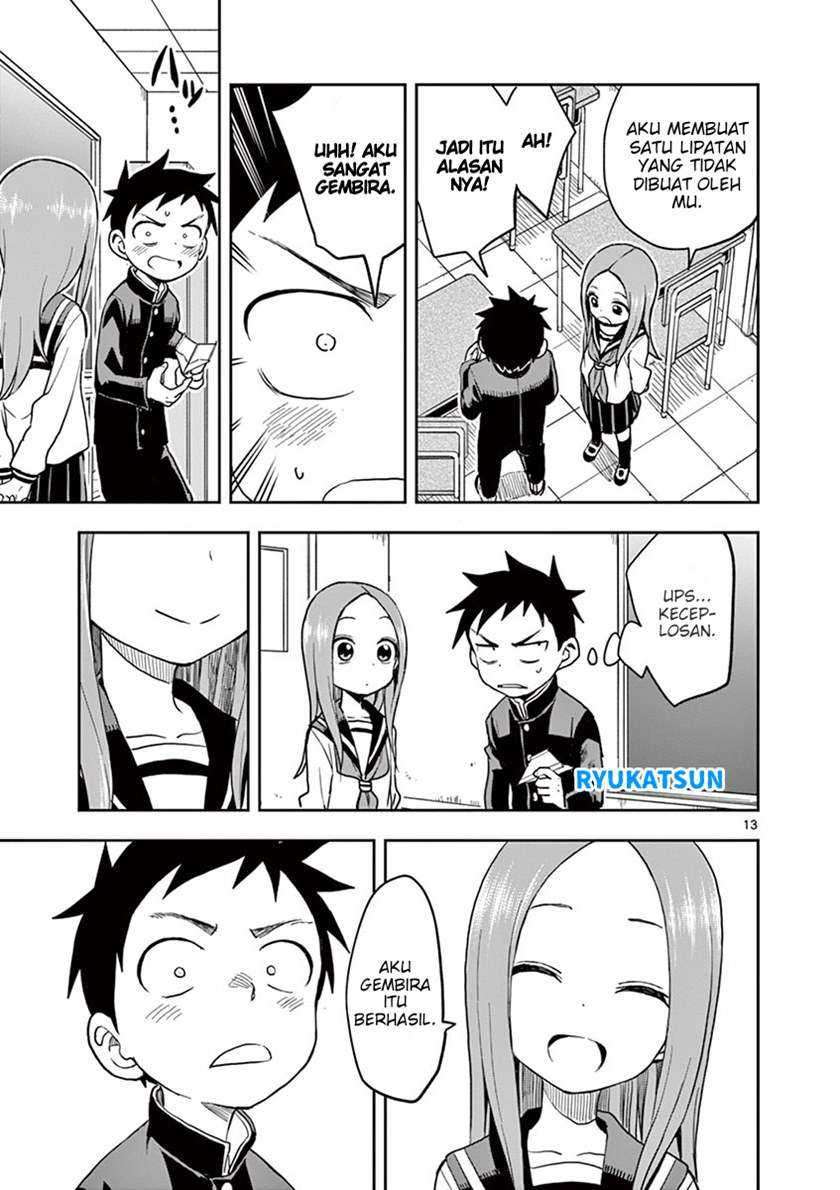 Karakai Jouzu no Takagi-san Chapter 130 Gambar 14