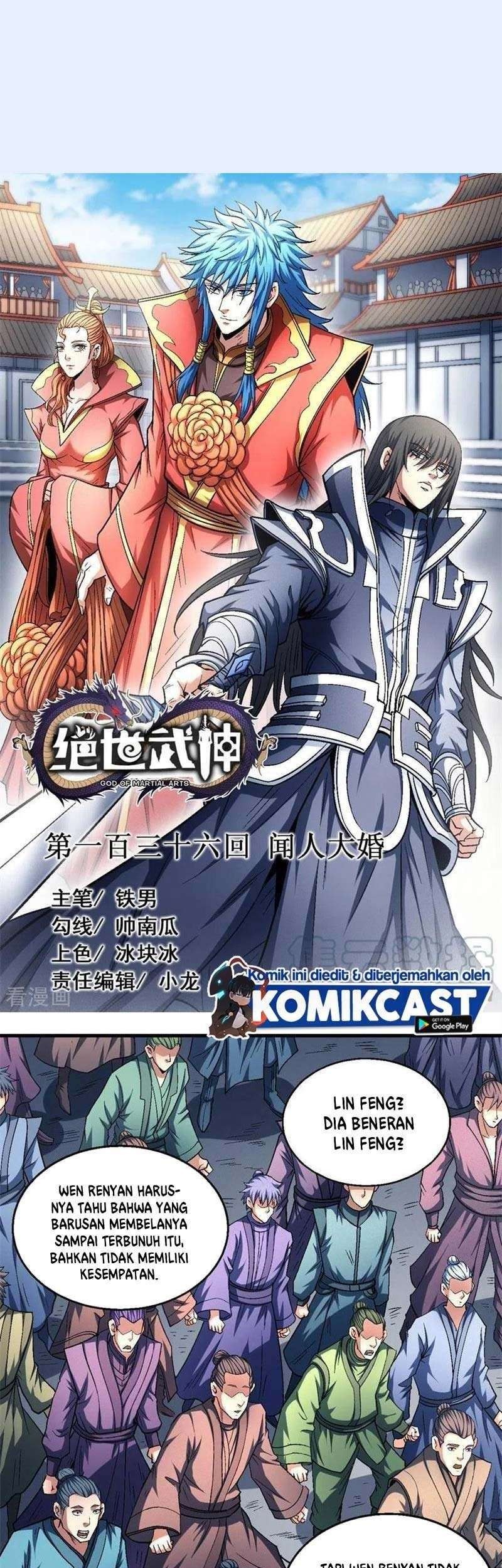 Baca Komik God of Martial Arts Chapter 136.3 Gambar 1