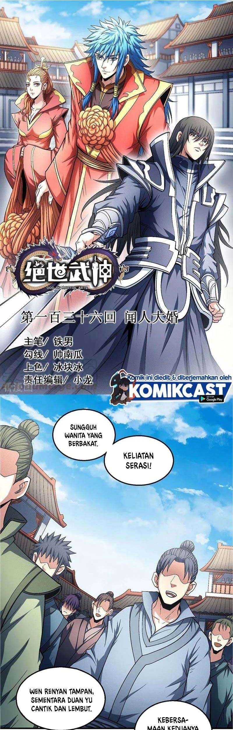 Baca Komik God of Martial Arts Chapter 136.2 Gambar 1