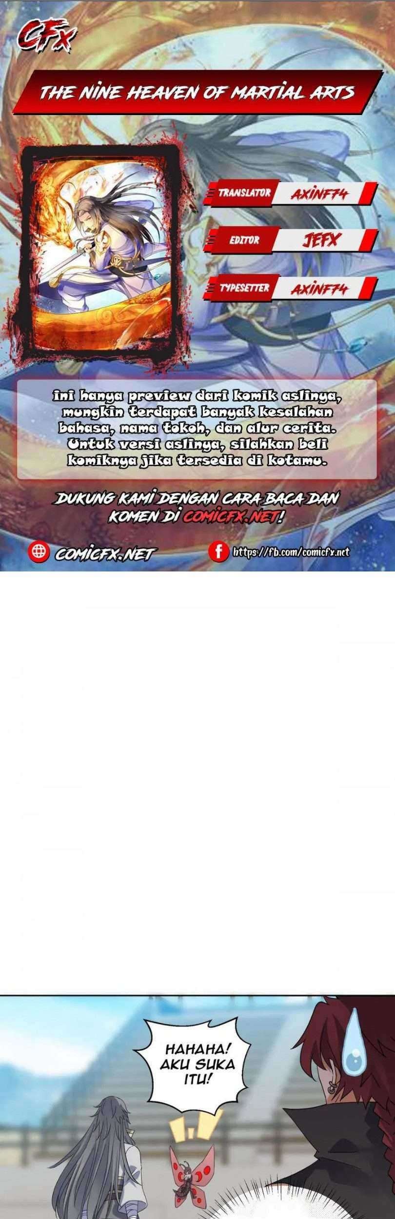Baca Komik The Nine Heaven of Martial Arts Chapter 182 Gambar 1