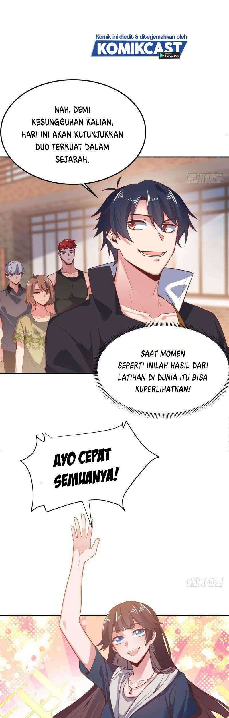 Carrying The Goddess Along Chapter 49 Gambar 13