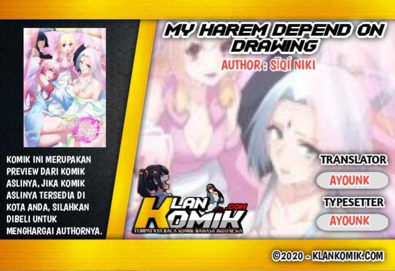 Baca Komik My Harem Depend on Drawing Chapter 59 Gambar 1