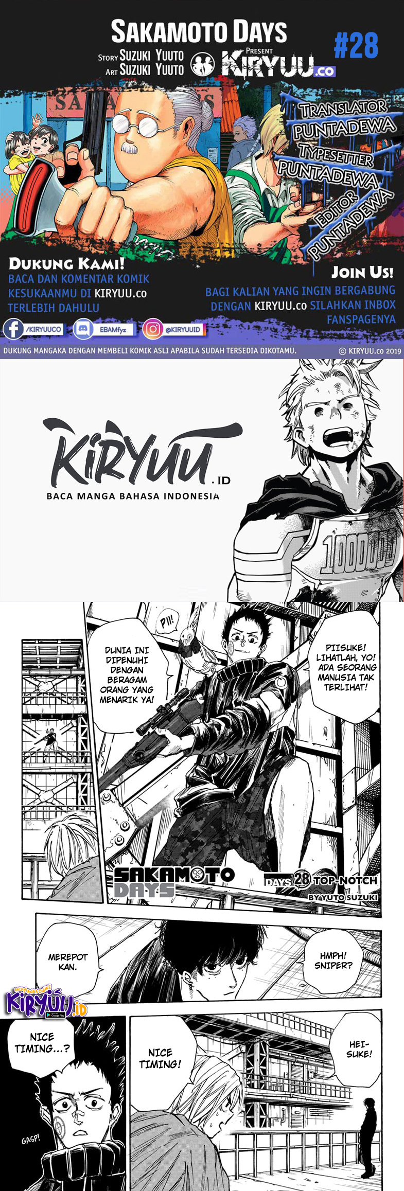Baca Komik Sakamoto Days Chapter 28 Gambar 1