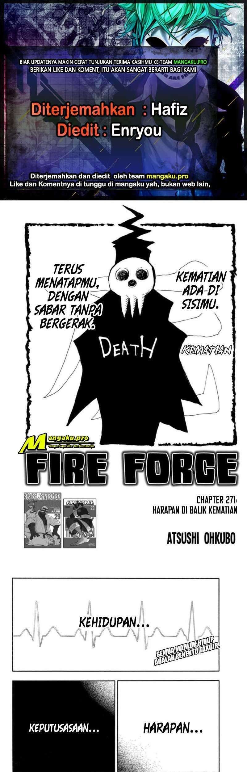 Baca Komik Fire Brigade of Flames Chapter 271 Gambar 1