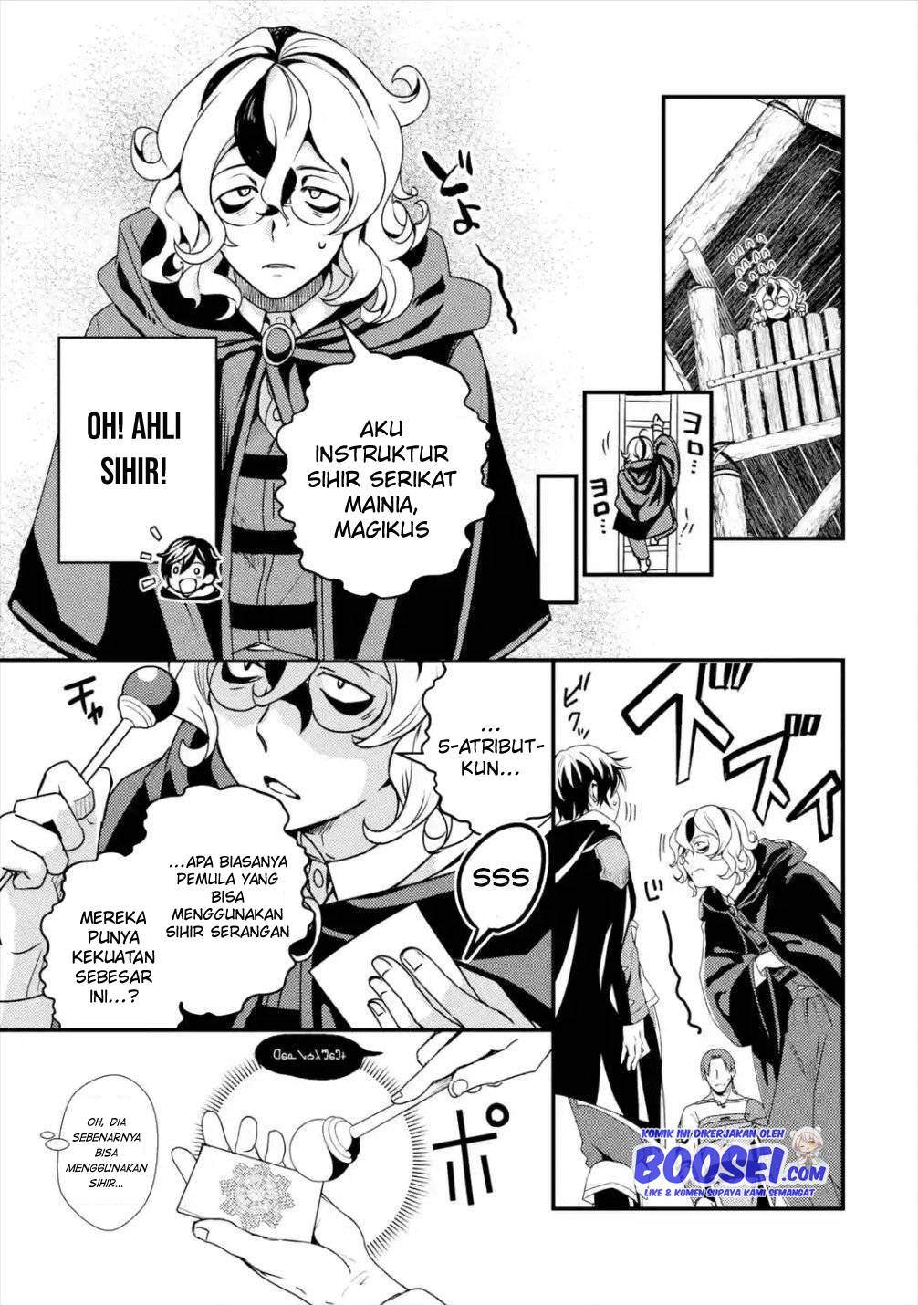 Isekai Tensei de Kenja ni Natte Boukensha Seikatsu Chapter 3 Gambar 15