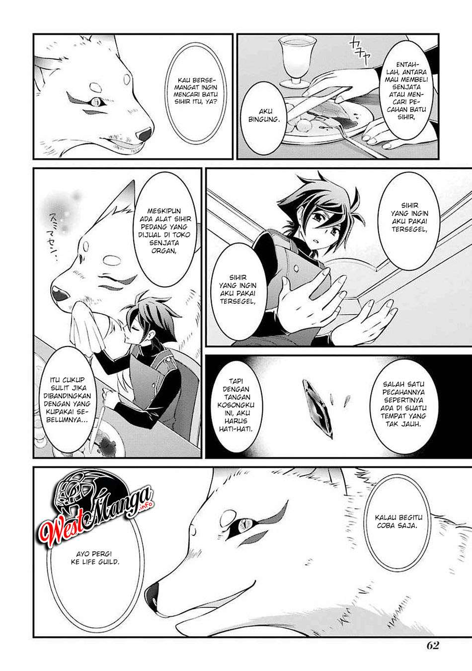 Shikkoku tsukai no saikyo yusha nakama zen’in ni uragira retanode saikyo no mamono Chapter 5 Gambar 10
